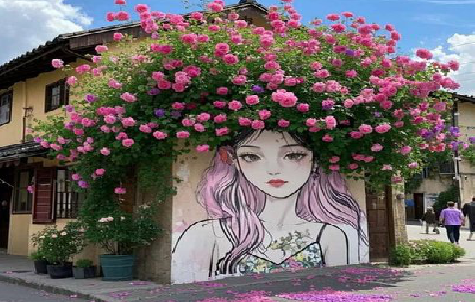 汝阳怎么设计网红打卡墙绘