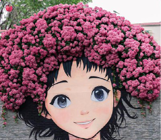 汝阳墙体彩绘-网红墙打卡