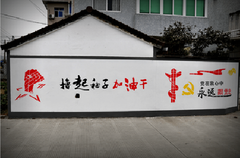 汝阳乡村振兴墙体彩绘