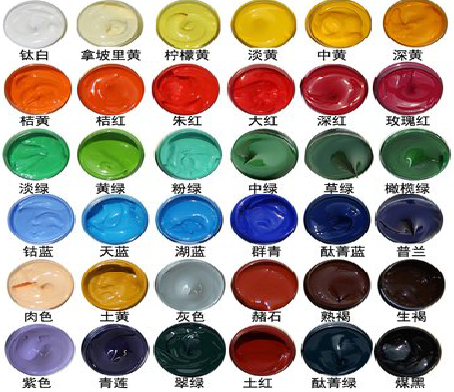 汝阳墙绘颜色的选择有讲究。