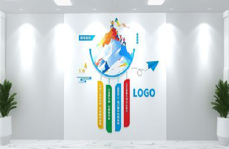 汝阳公司企业形象墙的工艺材料有哪些？