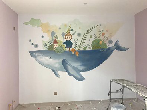 汝阳手绘墙的特点及优势。